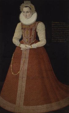 Sofia, 1547-1611, Princess of Sweden Duchess of Saxony-Lau, c16th century. Creator: Anon.