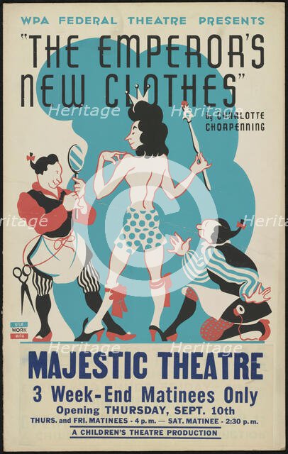 The Emperor's New Clothes, [193-]. Creator: Unknown.