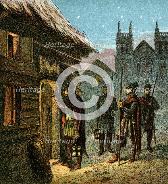 'The Curfew', (c1850). Artist: Unknown