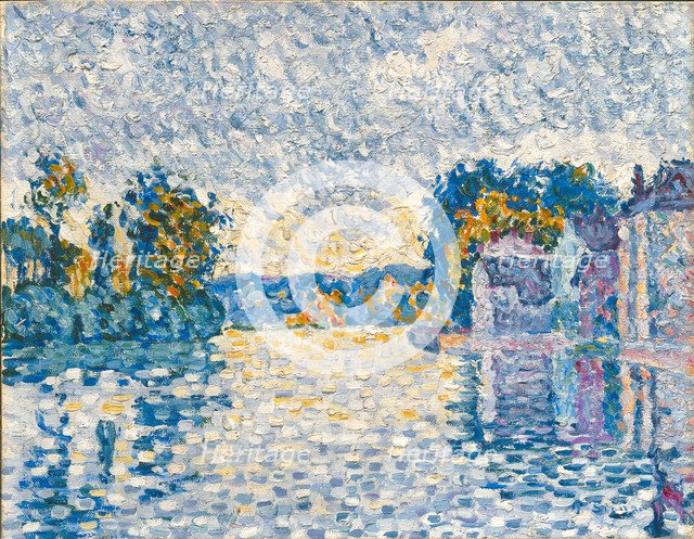 The Seine near Samois (Study), 1899.