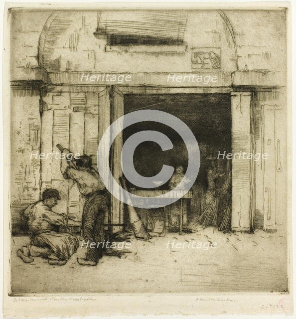 The Coppersmiths, 1900. Creator: Donald Shaw MacLaughlan.