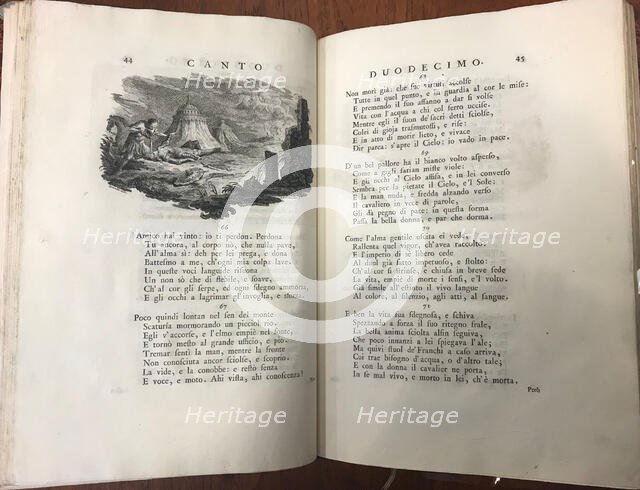 Il Goffredo ovvero Gerusalemme liberata, 1760-61. Creator: Giacomo Leonardis.