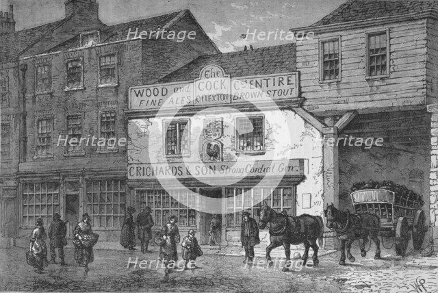 The old Cock Tavern, 4 Tothill Street, Westminster, London, 1875 (1878). Artist: Unknown.