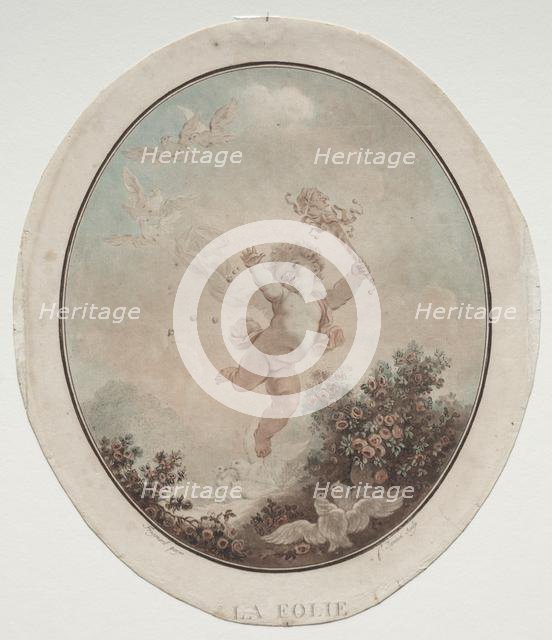 Folly, 1777. Creator: Jean François Janinet (French, 1752-1814).