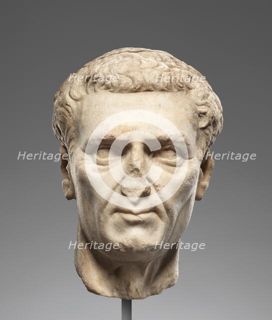 Portrait Head of Nerva, A.D. 96-98. Creator: Unknown.