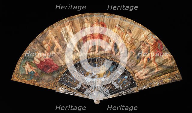 Fan, Italian, 1750-70. Creator: Unknown.