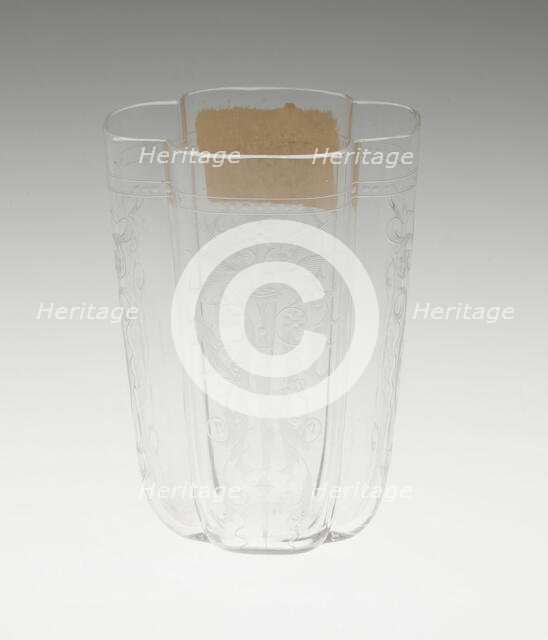 Beaker, Austria, 19th century. Creator: J.& L. Lobmeyr.