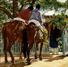 Callers, ca. 1926. Creator: Walter Ufer.