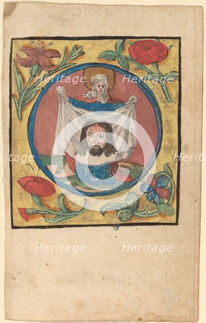 Saint Veronica with the Sudarium, c. 1500. Creator: Unknown.