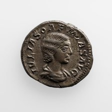 Denarius with Julia Soaemias, A.D. 218-222. Creator: Unknown.