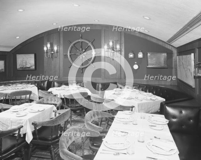 Bull and Bear, Waldorf-Astoria, 49th St. and Lexington, New York, 1960. Creator: Gottscho-Schleisner, Inc.