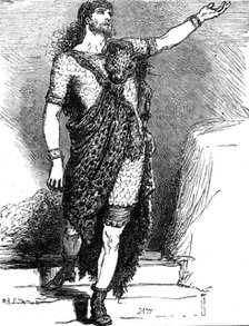 Sketches at the Lyceum: "The Cup" - Mr. Irving as Synorix, 1881. Creator: R&E Taylor.