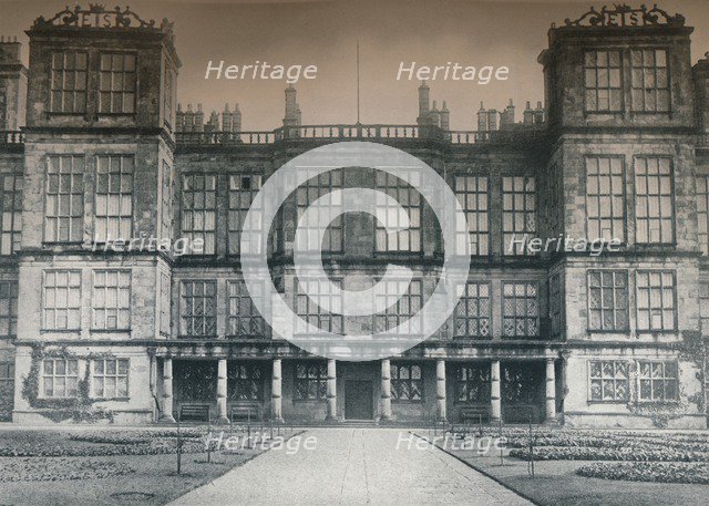 'Hardwick Hall, A Seat of His Grace The Duke of Devonshire', c1907. Artist: Leonard Willoughby.