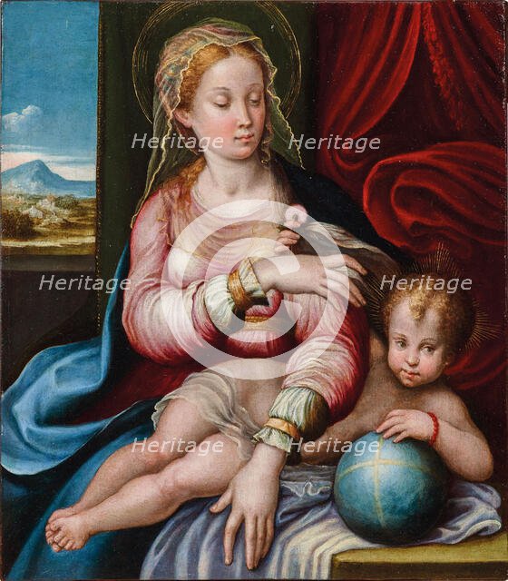 Madonna and Child. Creator: Longhi, Barbara (1552-c. 1638).