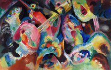 Improvisation. Deluge, 1913. Creator: Kandinsky, Wassily Vasilyevich (1866-1944).