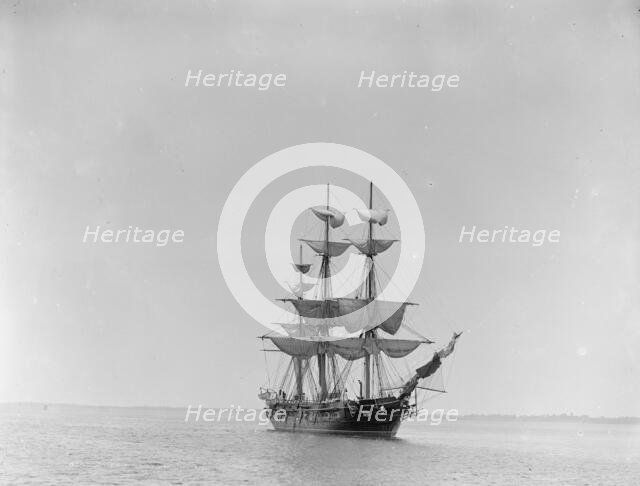 U.S.S. Constellation, between 1890 and 1901. Creator: Unknown.