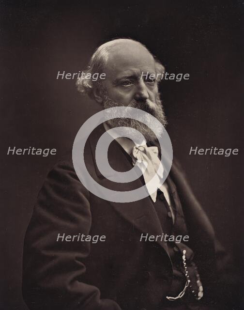 Viollet-Le-Duc, between 1876 and 1884. Creator: Nadar.