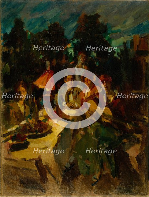 Southern Night. Artist: Korovin, Konstantin Alexeyevich (1861-1939)