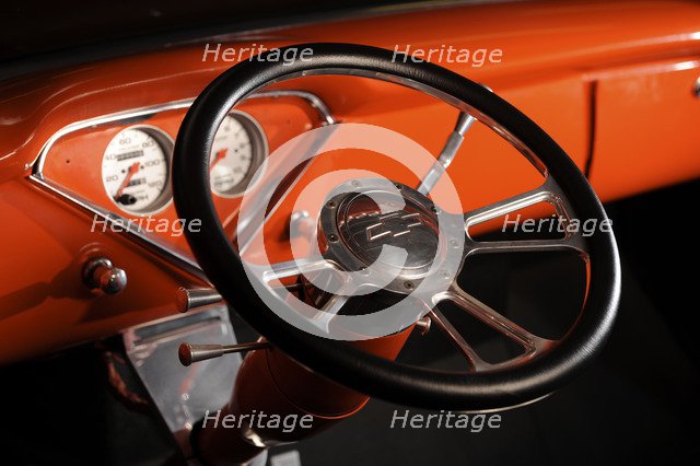 Chevrolet Model 3A Truck 1957. Artist: Simon Clay.