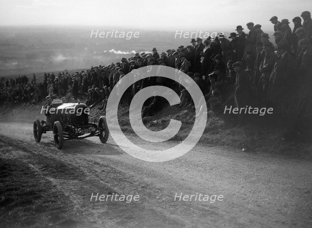 Rouge et Noir, Vauxhall 30-98 of Humphrey Cook, Essex Motor Club Kop Hillclimb, 1922. Artist: Bill Brunell.