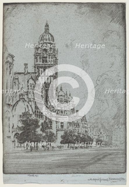 Magnificent Kensington, 1904. Creator: Joseph Pennell.