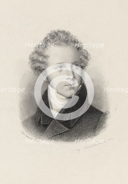 Portrait of the composer Vincenzo Bellini (1801-1835).