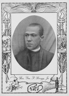 Rev. Geo. F. Bragg, Jr. [recto], 1902. Creator: Unknown.