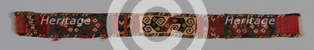 Fragment (Headband), Peru, A.D. 600/900. Creator: Unknown.