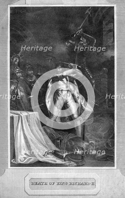 'Death of King Richard II', 1400. Artist: Unknown
