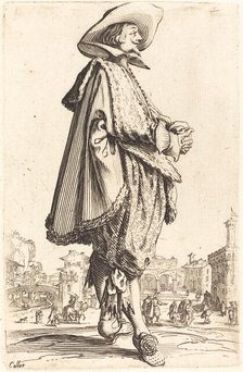 Noble Man with Folded Hands, c. 1620/1623. Creator: Jacques Callot.