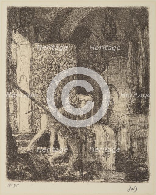 Treasure trove, 1902. Creator: Marius Bauer.