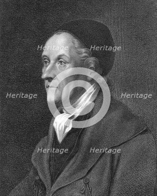 Johann Kaspar Lavater, Swiss physiognomist and theologian, early 19th century. Artist: Unknown