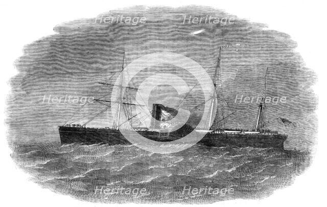 "The Arctic" Steam-Ship, 1854. Creator: Unknown.