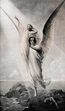 'The Human Soul', 1894, (1911). Artist: Luis Ricardo Falero.