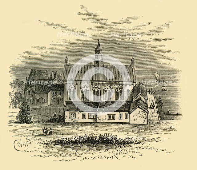 'Hall of Winchester House', (c1878). Creator: Unknown.