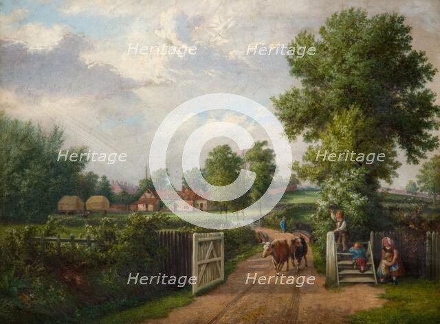 Hind's Farm Sparkhill, Birmingham, 1870s. Creator:  J. Jolly.