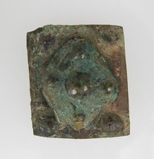 Rectangular Plaque, Frankish, middle of 6th century. Creator: Unknown.