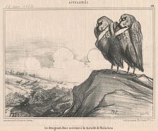 Les deux grands ducs ..., 19th century. Creator: Honore Daumier.