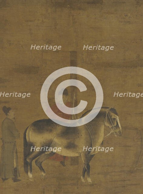 Evaluating a Horse, Ming dynasty, 1368-1644. Creator: Unknown.