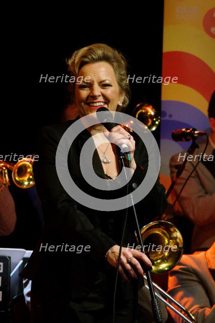 Claire Martin, Ropetackle Arts Centre, Shoreham, West Sussex, Jan 2016. Artist: Brian O'Connor.