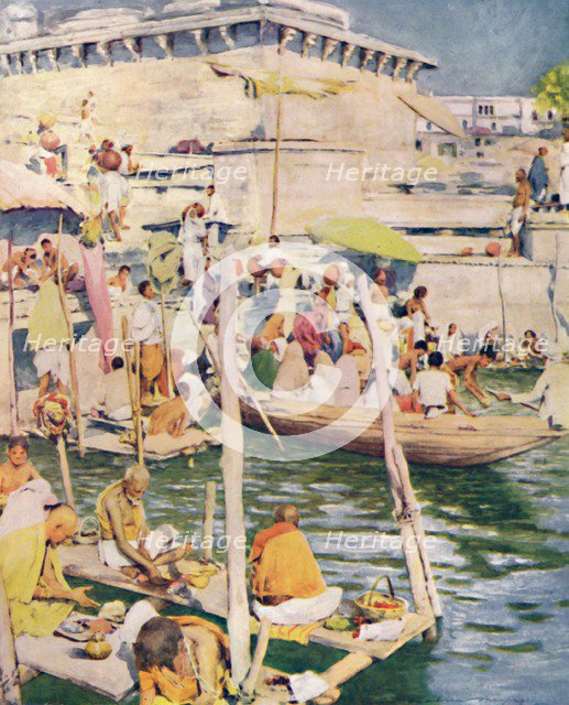 'Benares', 1905. Artist: Mortimer Luddington Menpes.