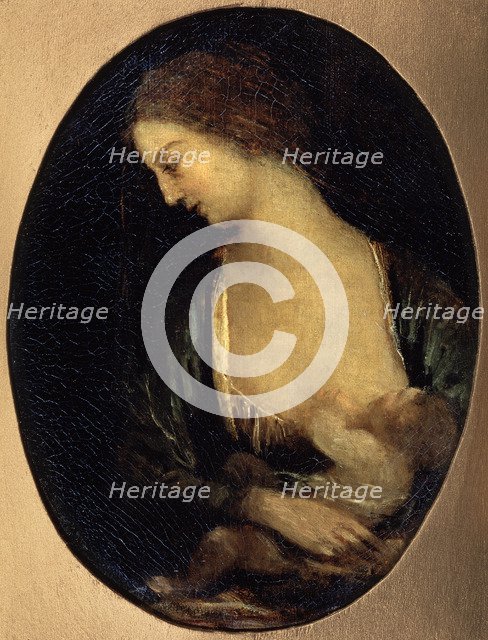 'The Virgin of Verneuil', 1850-1860.  Artist: Jean-Baptiste-Camille Corot    