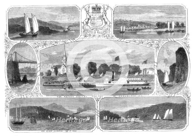 The Prince of Wales in Canada, 1860. Creator: Smyth.