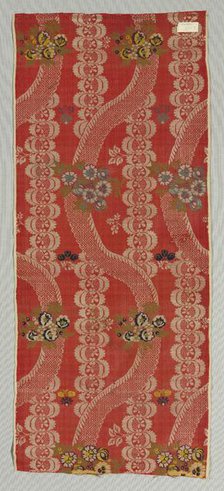 Fragment of Textile, 18th century. Creator: Unknown.