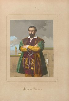 Juan de Padilla. From: Hombres y mujeres ce?lebres de todos los tiempos by Juan Landa, 1875-1877. Creator: Anonymous.