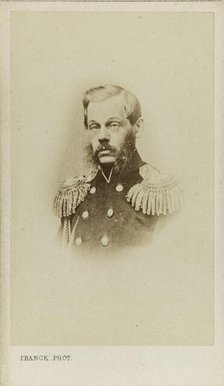 Portrait of Count Dmitry Alekseyevich Milyutin (1816-1912). Creator: Franck (François Gobinet de Villechole) (1816-1906).