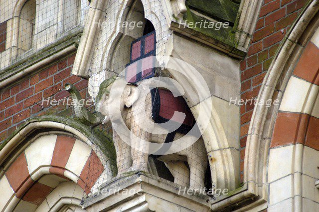 Elephant in niche, Elephant Tea Rooms, 64-66 Fawcett Street, Sunderland, Tyne and Wear, 2008. Artist: Bob Skingle.