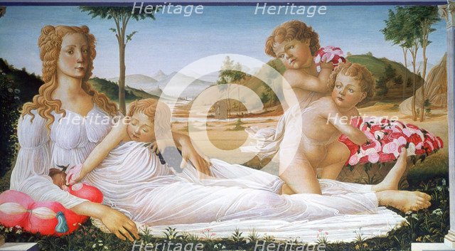 'An Allegory', 1490-1550. Artist: Unknown follower of Botticelli