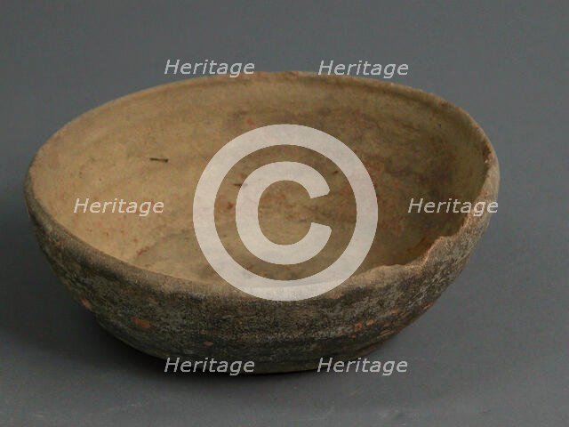 Bowl, Coptic, 4th-7th century. Creator: Unknown.