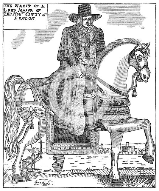 Sir Robert Titchborne, Mayor of London c1656 (1886). Creator: Unknown.